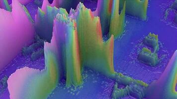 Generative Art Abstract 3D Animation video