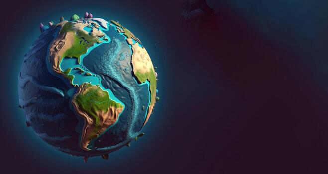 planet earth for environmental . photo