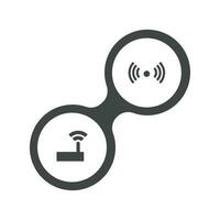 Wifi connection Vector Icon Free Vector