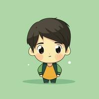 cute anime boy cartoon 2770568 Vector Art at Vecteezy