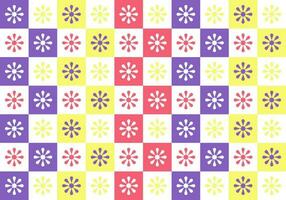 set of colorful free form object and symbol seamless pattern background vector