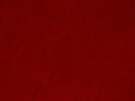 red velvet fabric texture used as background. Empty red fabric background of soft and smooth textile material. There is space for text. photo