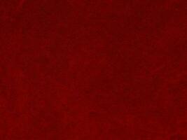 red velvet fabric texture used as background. Empty red fabric background of soft and smooth textile material. There is space for text. photo