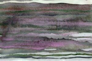 Purple -green watercolor background texture photo