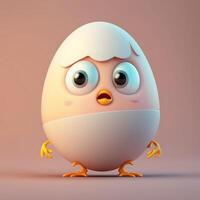 Cute Egg Character, photo