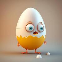 Cute Egg Character, photo