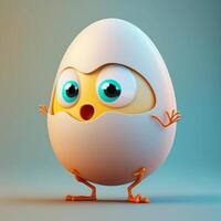 Cute Egg Character, photo