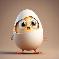 Cute Egg Character, photo
