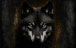 Black Wolf Wallpaper | WhatsPaper