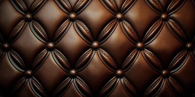 Leather texture background. Created photo