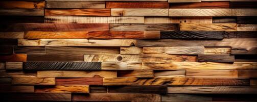 Wooden texture background, Abstract brown wood pattern. photo