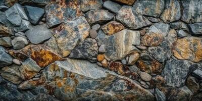 Abstract stone texture background. Created photo