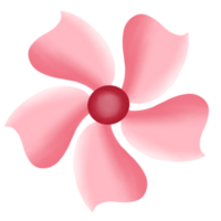 rosa blomma illustration png