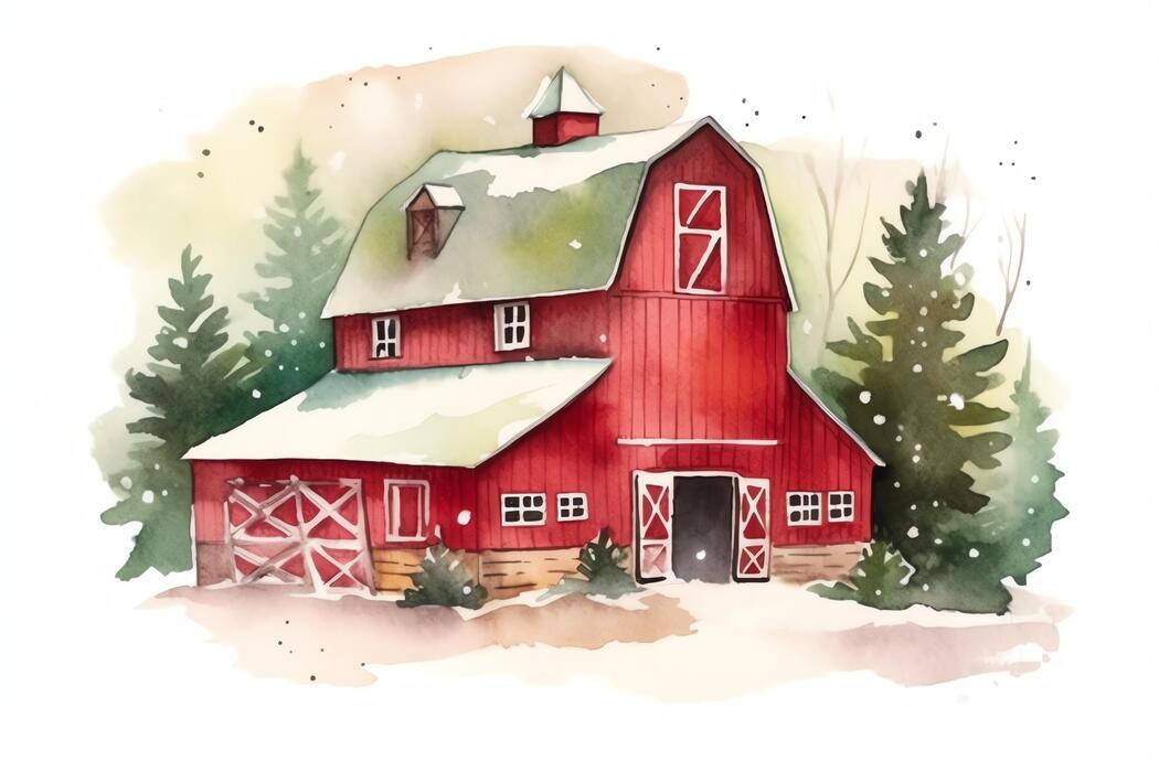 Christmas Barn Stock Photos, Images and Backgrounds for Free Download