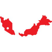 Map Malaysia clipart PNG