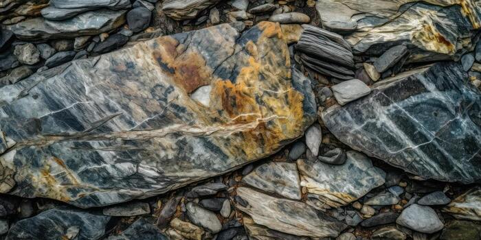Abstract stone texture background. Created photo