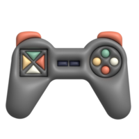 gaming joystick 3d illustration png