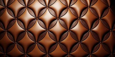 Leather texture background. Created photo