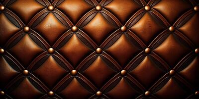 Leather texture background. Created photo