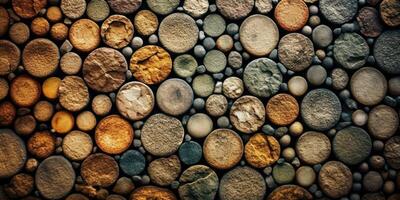 Abstract stone texture background. Created photo