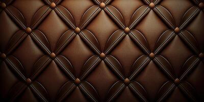 Leather texture background. Created photo