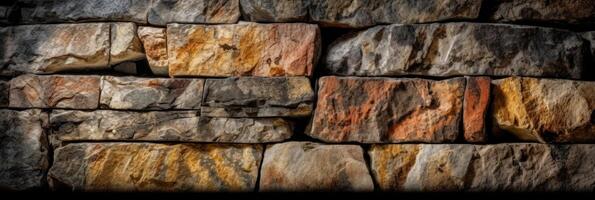 Abstract stone texture background. Created photo