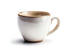 Coffee mug isolated. photo