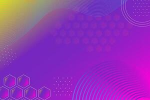 Geometrical shape background design with gradient effects