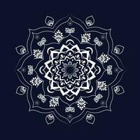 Creative and custom shape mandala template design vector