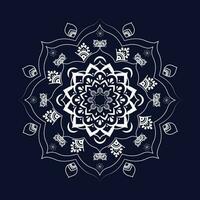 Creative and custom shape mandala template design vector