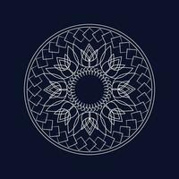 Abstract and flower template mandala design. Set stock pro vector pattern