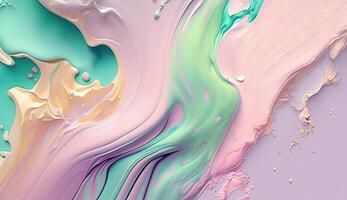 Colorful Paint Texture Background. photo