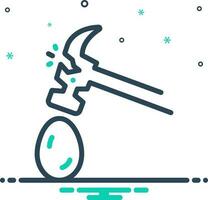 mix icon for robust vector