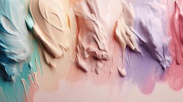 Colorful Paint Texture Background. photo