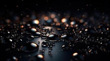 Glitter, Bokeh Sparkles, and Particles. photo