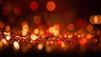 Sparkling Luxury, Glitter, Bokeh Sparkles, and Particles. photo