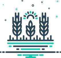 mix icon for harvest vector