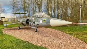 Bundeswehr starfighter photographed from the front photo