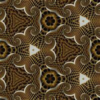 abstract traditional brown hexagonal seamless pattern design, textile print design, background texture photo