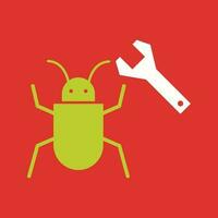 Bug Fixing Vector Icon