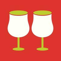 Party Glasses Vector Icon