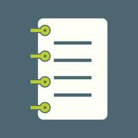 Diary Vector Icon