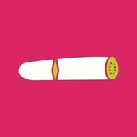 Cigar Vector Icon