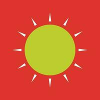 Sun Vector Icon