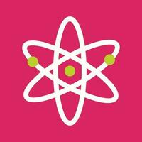 Atomic Structure Vector Icon