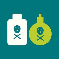 Poisonous Chemicals Vector Icon