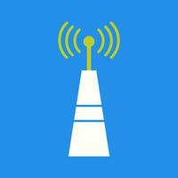 Signals Tower Vector Icon