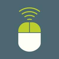 Wireless input device Vector Icon
