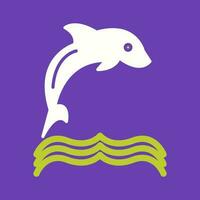 Dolphin Vector Icon