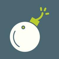 Exploding Cannon Ball Vector Icon